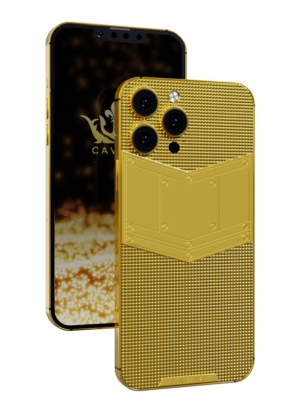 Caviar Luxury 24K Gold Customized iPhone 14 Pro Max Limited Edition 1 TB , UAE Version